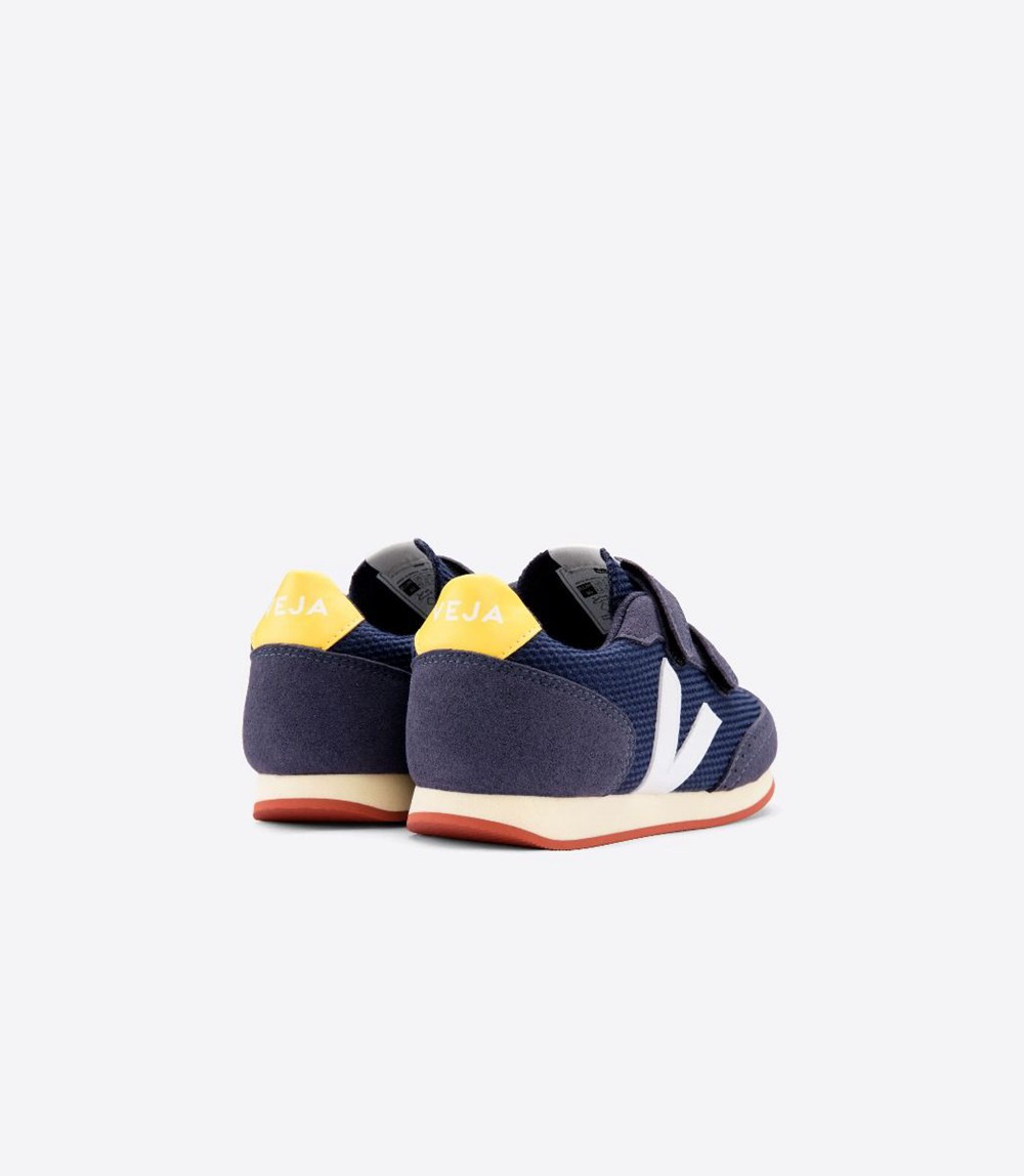 Tenis Veja Niños - Arcade B-Mesh - Azul Marino/Blancos - 895ZXNVDA